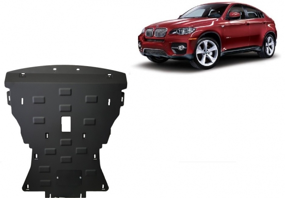 Cubre carter metalico BMW X6 E71