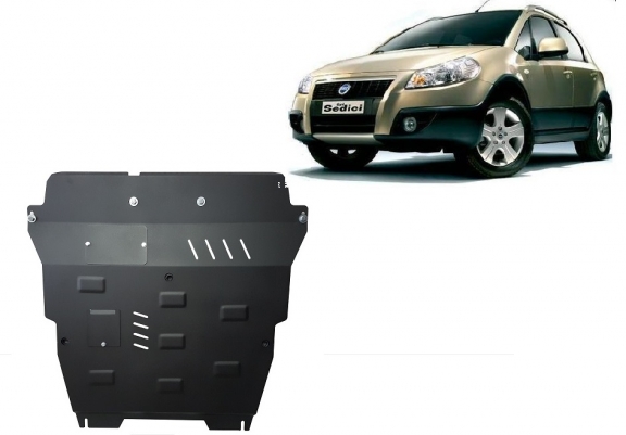 Cubre carter metalico Fiat Sedici