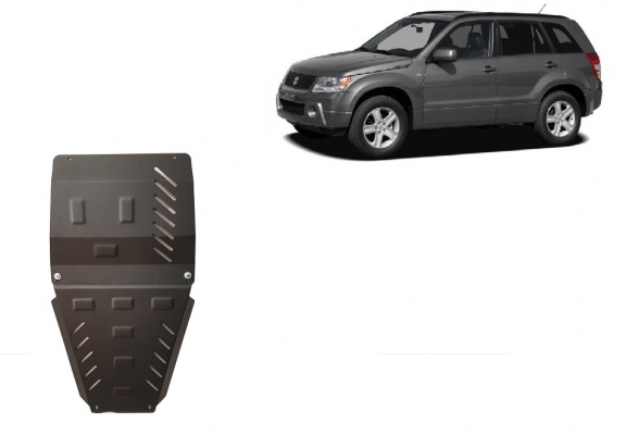Protector de la caja de cambios y caja de transferencia Suzuki Grand Vitara 2