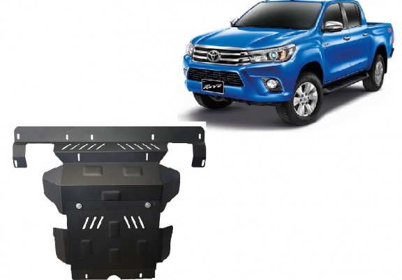 Cubre carter metalico Toyota Hilux Revo
