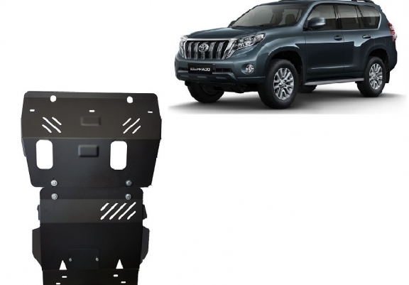 Cubre carter metalico Toyota Land Cruiser 150