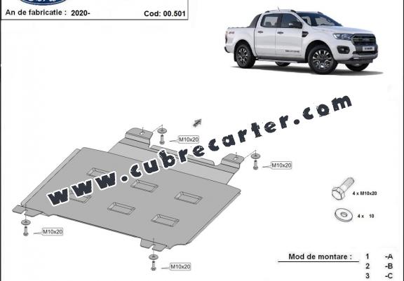 Protección del caja de cambios Ford Ranger