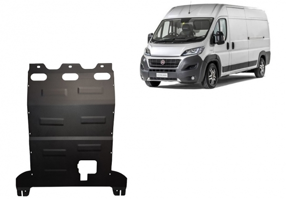 Cubre carter metalico Fiat Ducato