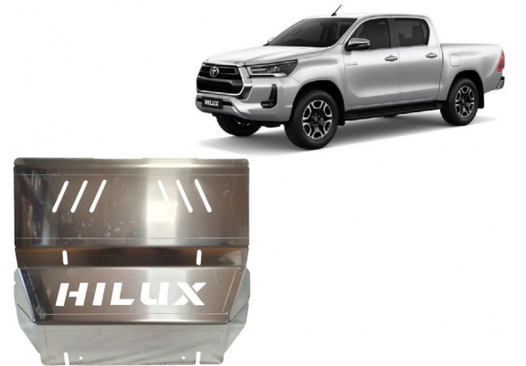 Protector de aluminio del radiador Toyota Hilux Invincible