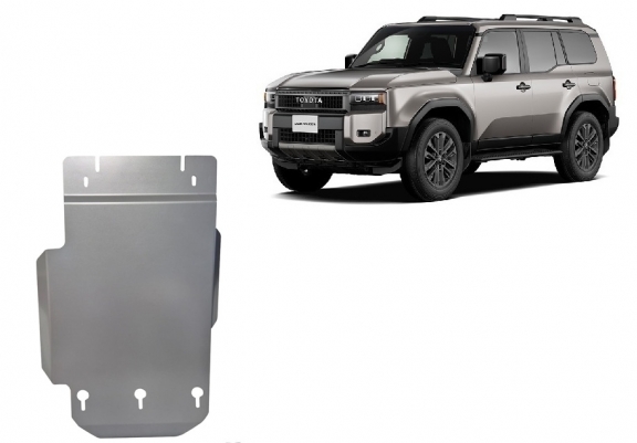 Protector de aluminio de la caja de cambios Toyota Land Cruiser 250