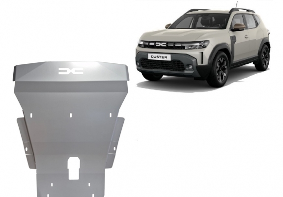 Cubre carter metalico Dacia Duster - 4x2