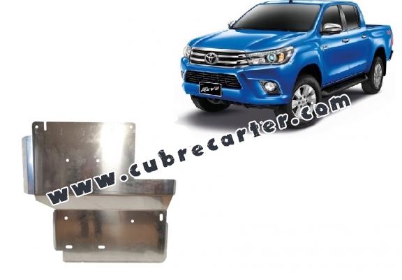 Protección aluminio del diferencial Toyota Hilux Revo