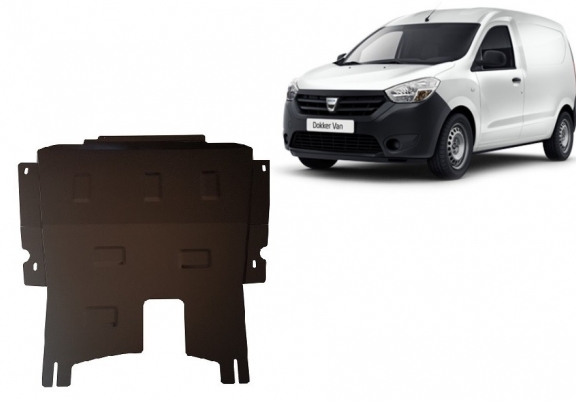 Cubre carter metalico Dacia Dokker