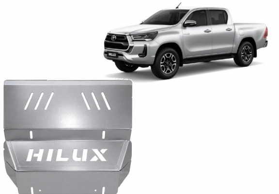 Protector de aluminio del radiador Toyota Hilux Invincible