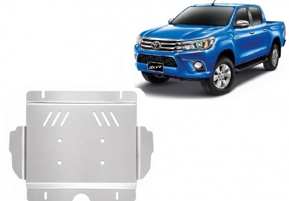Cubre carter de aluminio Toyota Hilux Revo