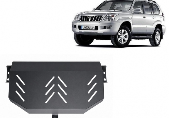 Protector del deposito de combustible Toyota Land Cruiser J120 - solo para modelo 3 puertas 