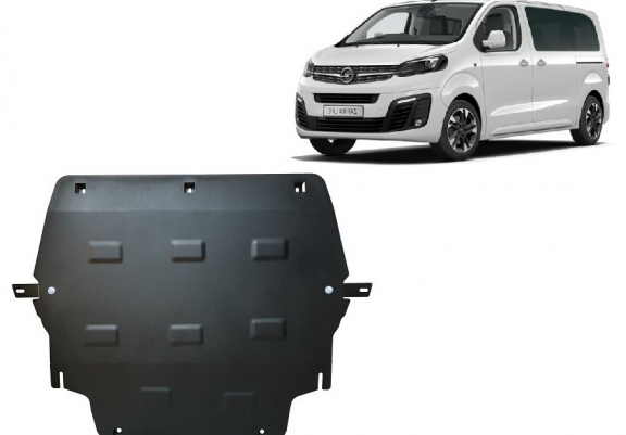 Cubre carter metalico Opel Zafira Life