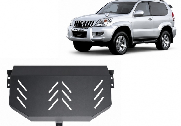 Protector del deposito de combustible Toyota Land Cruiser J120 - solo para modelo 3 puertas 