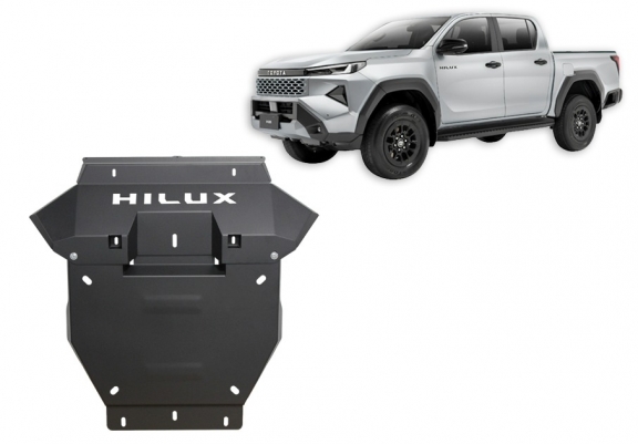 Cubre carter metalico Toyota Hilux