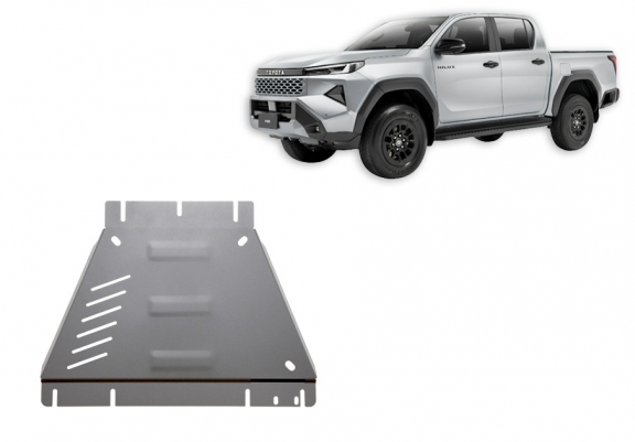 Protector de aluminio de la caja de cambios Toyota Hilux