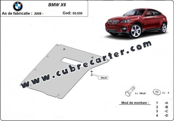 Protección del caja de cambios BMW X6