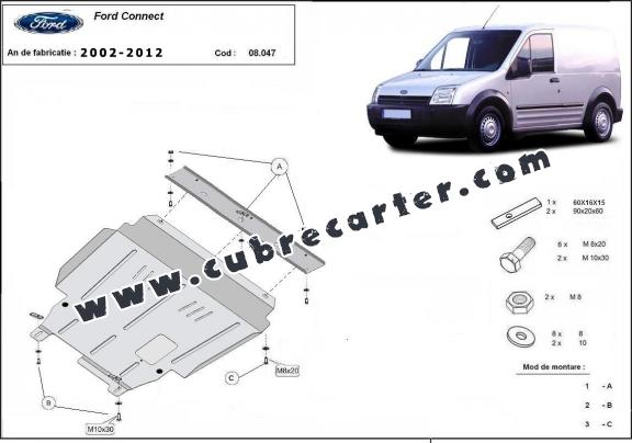 Cubre carter metalico Ford Transit Connect