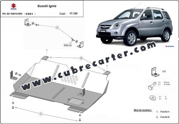 Cubre carter metalico Suzuki Ignis