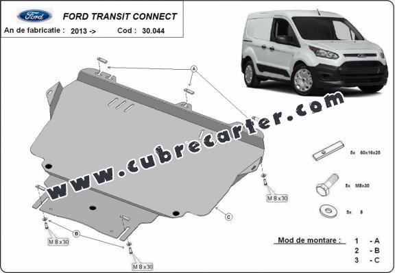 Cubre carter metalico Ford Transit Connect