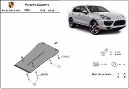 Protección del caja de cambios Porsche Cayenne