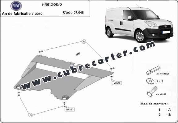 Cubre carter metalico Fiat Doblo