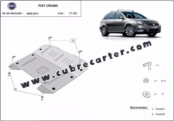 Cubre carter metalico   Fiat Croma