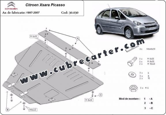 Cubre carter metalico Citroen Xsara Picasso