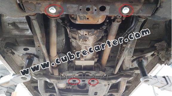 Protección del caja de cambios Mitsubishi Pajero 4 (V80, V90)