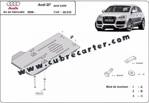 Protección del caja de cambios Audi Q7