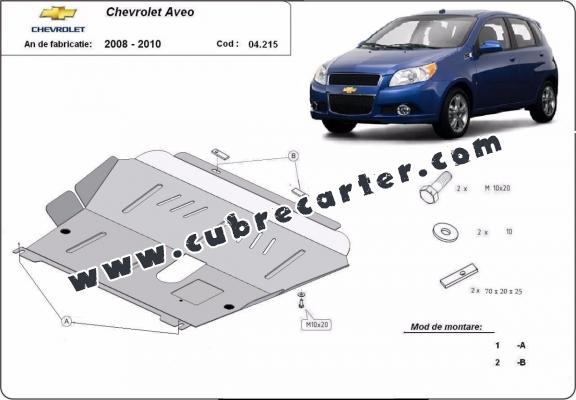 Cubre carter metalico Chevrolet Aveo