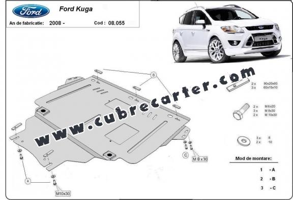 Cubre carter metalico Ford Kuga