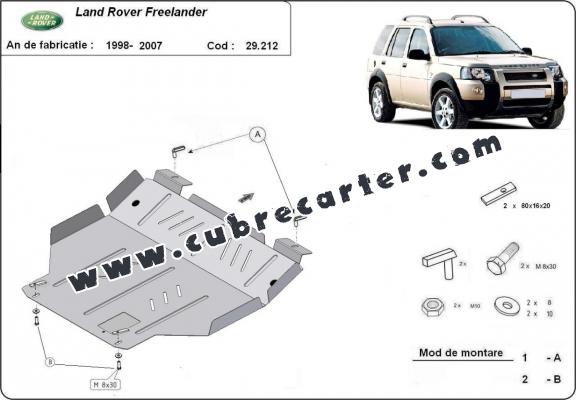 Cubre carter metalico Land Rover Freelander 1
