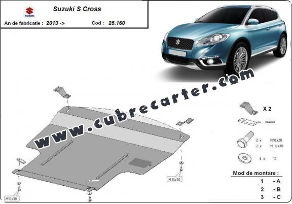 Cubre carter metalico Suzuki S-Cross