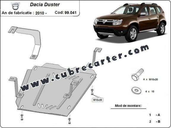 Protección del depósito de combustible Dacia Duster