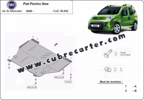 Cubre carter metalico Fiat Fiorino