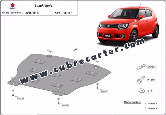 Cubre carter metalico Suzuki Ignis