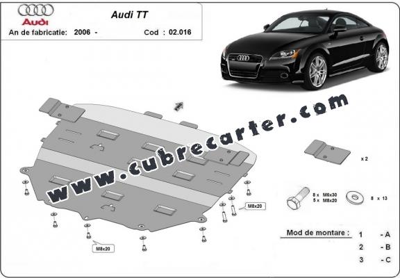 Cubre carter metalico Audi TT