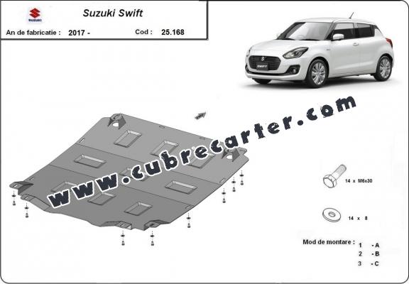 Cubre carter metalico Suzuki Swift