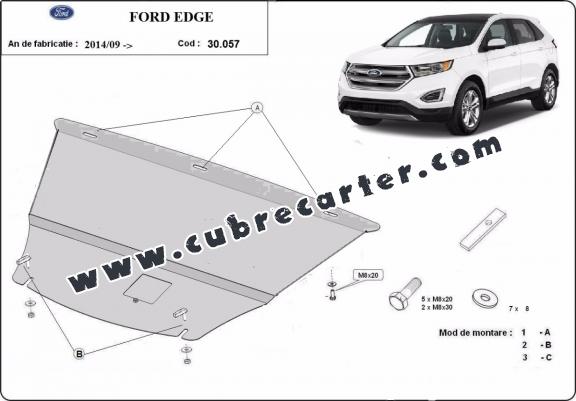 Cubre carter metalico Ford Edge