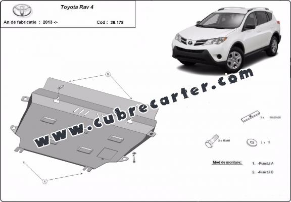 Cubre carter metalico Toyota RAV 4