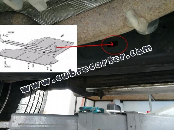 Protección de caja de cambios y diferencial Volkswagen Amarok