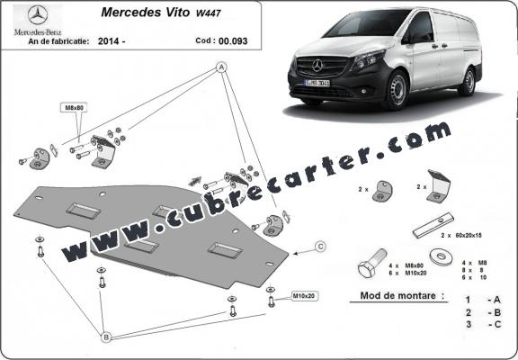 Protección del sistema Stop&Go Mercedes Vito W447, 4x2, 1.6 D