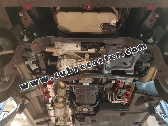 Cubre carter metalico Mercedes Viano W447, 2.2 D, 4x4