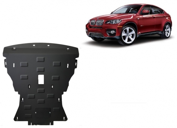 Cubre carter metalico BMW X6 E71