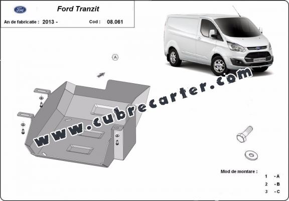 Protección del depósito de AdBlue Ford Transit Custom
