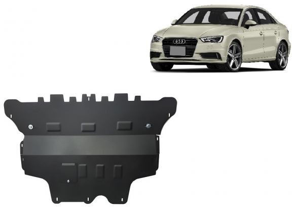 Cubre carter metalico Audi A3 (8V)