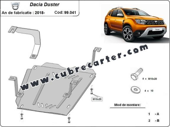 Protección del depósito de combustible Dacia Duster