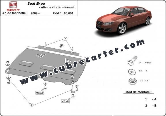 Protección del caja de cambios manuale Seat Exeo