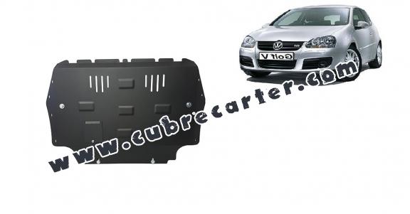 Cubre carter metalico Vw golf mk5