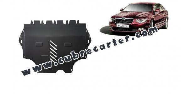 Cubre carter metalico Skoda Superb